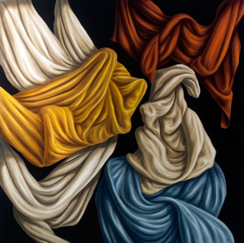 Annonciation - Huile Sur Toile - 120 x 120 - 2014