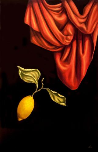 L'homme Au Turban Rouge - Huile sur toile - 65 x 100 - 2015