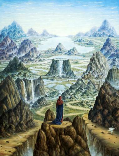 Recueillement Huile sur bois - 116 x 89 - 2012